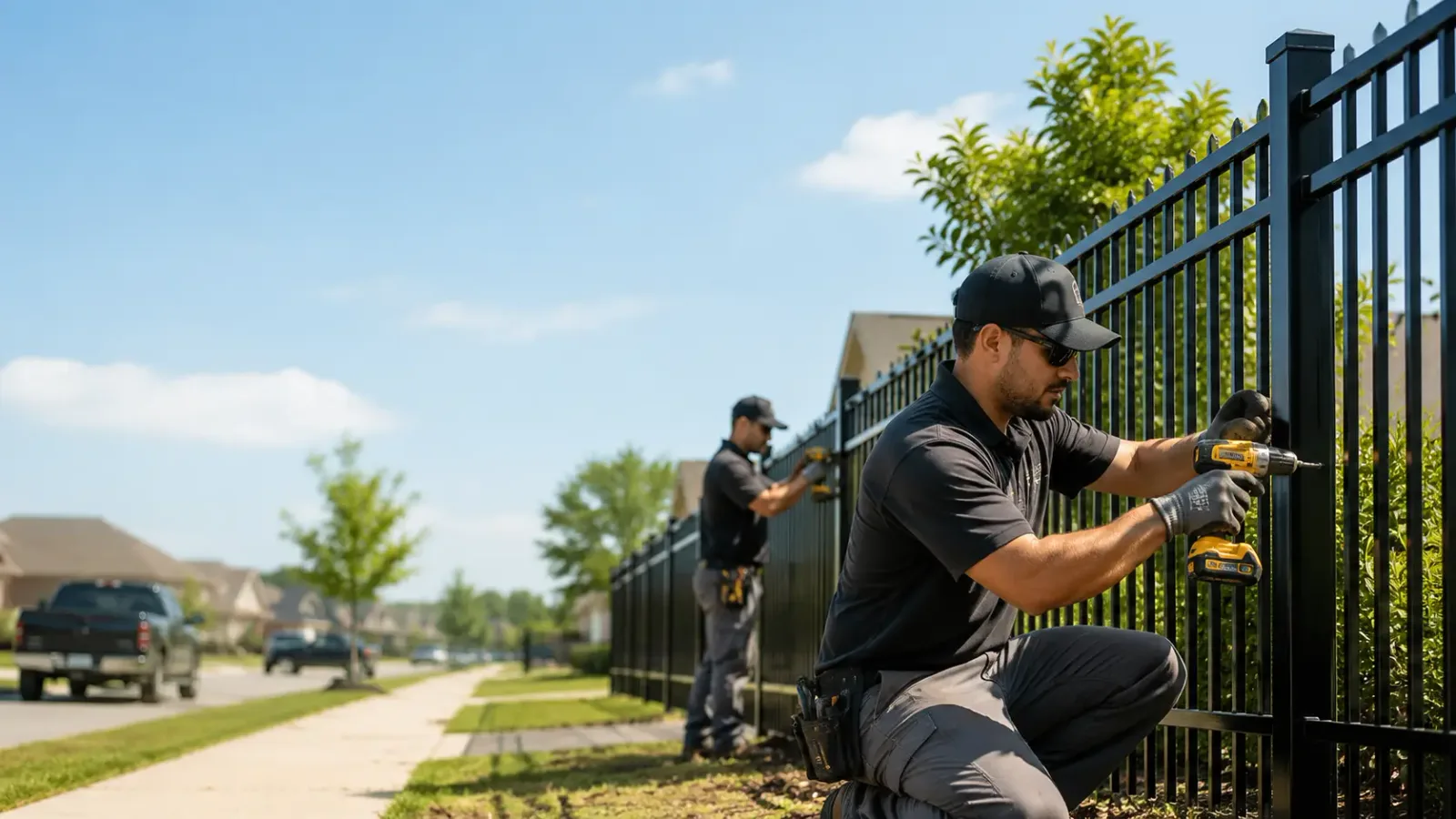 Metal Fence Installation in Pickett, WI